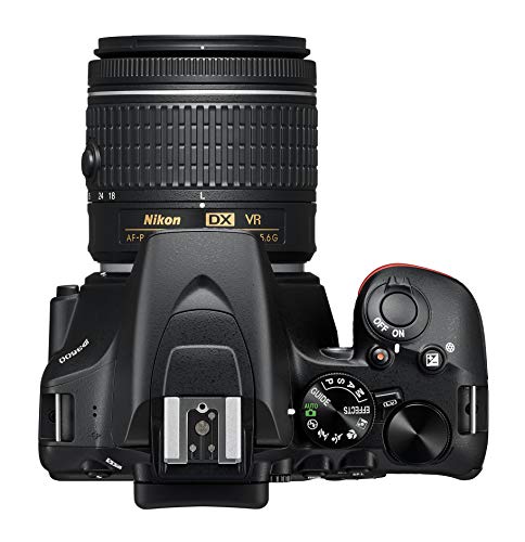 Nikon D3500 - Cámara digital 24,2 MP VR (24,2 MP, 6000 x 4000 Pixeles, CMOS, Full HD, 365 g, Negro)