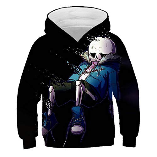 Niños Niñas Sudaderas Con Capucha Juego Undertale Sudaderas Con Capucha 3D Sudaderas Con Capucha Para Niños Streetwear Sudaderas Con Estampado De Moda Capucha Niños Niñas Top-Cw-366_11-13_Years