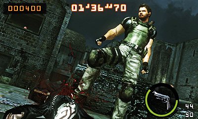 Nintendo 3DS Resident Evil the Mercenaries