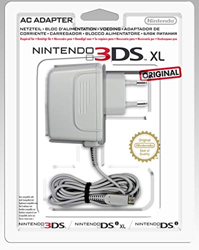 Nintendo 3DS XL - Adaptador de corriente por Nintendo 3DS, 3DS XL, 2DS, DSi