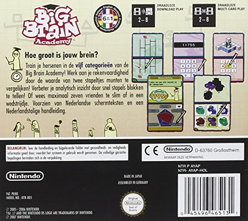 Nintendo Big Brain Academy - Juego (Nintendo Wii, Educativo, K-A (niños hasta adultos))