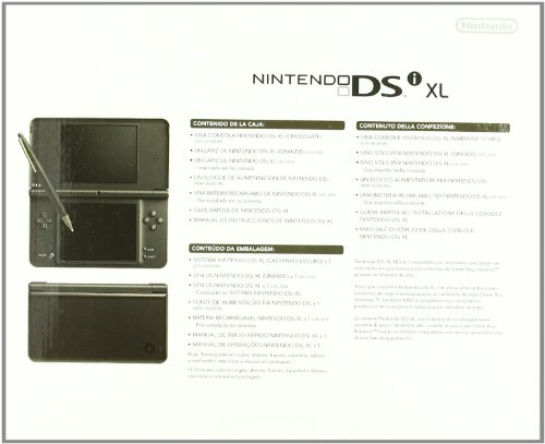 Nintendo DSi HW XL Marrón Chocolate