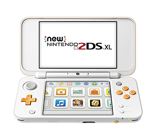 Nintendo New 2DS XL - Consola Portátil, Color Blanco y Naranja