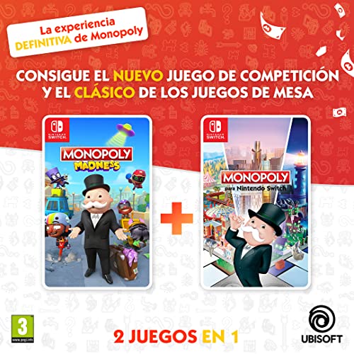 Nintendo Switch - Compil Monopoly Madness + Monopoly SWITCH
