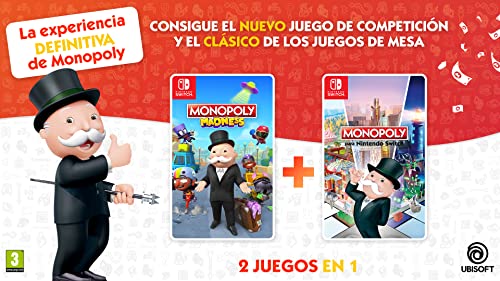 Nintendo Switch - Compil Monopoly Madness + Monopoly SWITCH