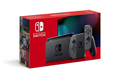 Nintendo Switch - Consola Estándar - Gris + Nintendo Switch Online - 12 Meses (Código de descarga)