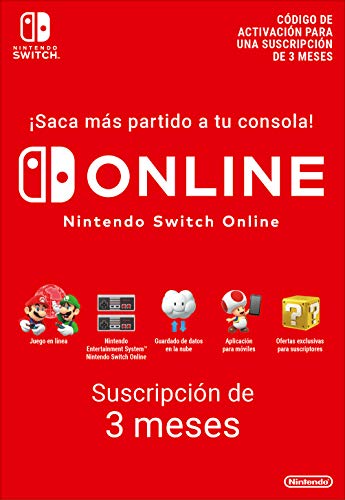 Nintendo Switch Online - 3 Meses | Nintendo Switch - Código de descarga