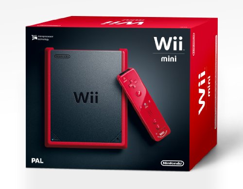 Nintendo Wii - Consola Mini, Color Rojo