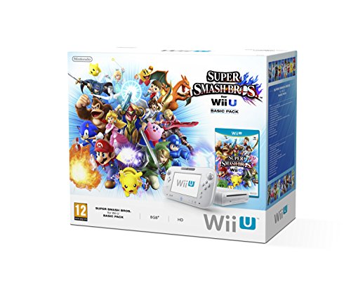 Nintendo Wii U - Consola Básica + Super Smash Bros.