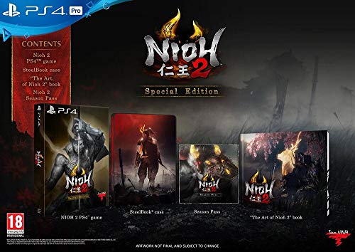 Nioh 2 - PlayStation 4, Édition spéciale, Version française, Mode en ligne et multijoueur - PlayStation 4 [Importación francesa]
