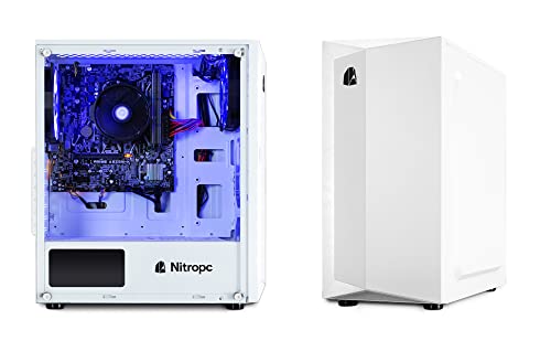 NITROPC - PC Gaming Pack Bronze Rebajas | PC Gamer (CPU AMD 3000G 2/4 x 3,50Ghz (Turbo) | Gráfica Vega 3) + Monitor 23,6" + Teclado + ratón + Cascos | RAM 16GB | M.2 256GB | HDD 1TB