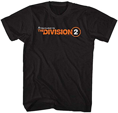 N/N The Division 2 Logo Ubisoft Videojuego Adulto Camiseta Blanco blanco XXL