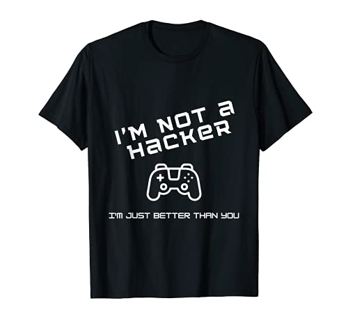 No soy un hacker divertido juego Camiseta