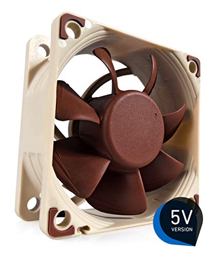 Noctua NF-A6x25 5V, Ventilador Silencioso, 3 Pines, Versión de 5V (60 mm, Marrón)