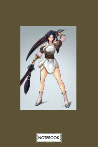 Noirage Black Desert Online Gaming Notebook: Lined College Ruled Paper,6x9 120 Pages,journal,matte Finish Cover,diary,planner