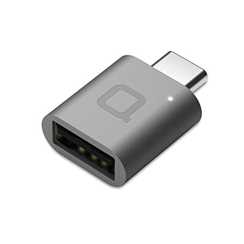 nonda Adaptador USB Tipo C a USB 3.0, Adaptador Thunderbolt 3 a USB de Aluminio con LED Indicador para MacBook Pro 2020/19/18, MacBook Air 20/19/18, Pixel 3, y más dispositivos de tipo C