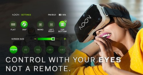 NOON VR Gafas de Realidad Virtual para Android & iOS Smartphones De 4.7 to 5.7 tamaño de Pantalla