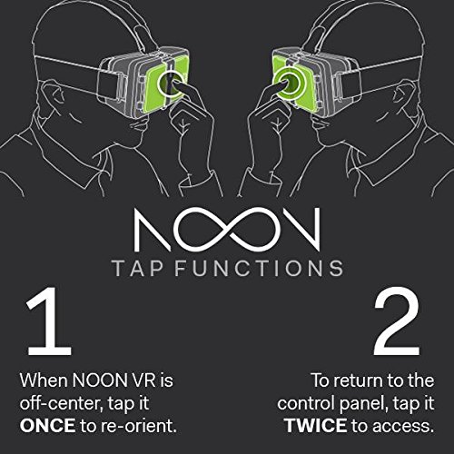 NOON VR Gafas de Realidad Virtual para Android & iOS Smartphones De 4.7 to 5.7 tamaño de Pantalla