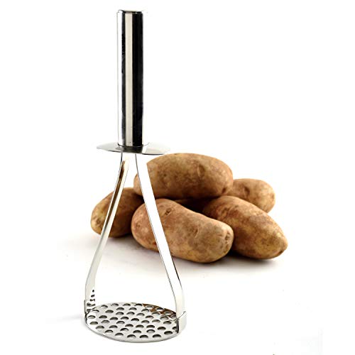 Norpro Krona 10" Stainless Steel Potato Vegetable Fruit Masher Smasher Canning