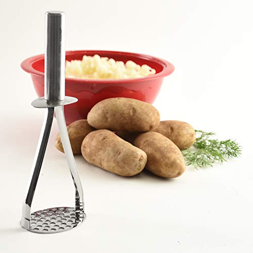 Norpro Krona 10" Stainless Steel Potato Vegetable Fruit Masher Smasher Canning