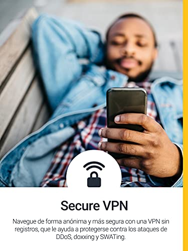 Norton 360 Estándar 2022 - Antivirus software para 1 Dispositivo y 1 año de suscripción con renovación automática, Secure VPN y Gestor de contraseñas, para PC, Mac tableta o smartphone