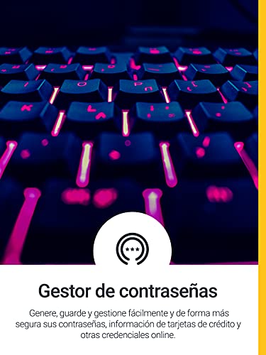 Norton 360 Estándar 2022 - Antivirus software para 1 Dispositivo y 1 año de suscripción con renovación automática, Secure VPN y Gestor de contraseñas, para PC, Mac tableta o smartphone