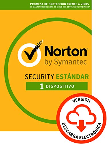 Norton Security | Estándar | 1 Dispositivo | 1 Año | PC/Mac | Código de activación enviado por email