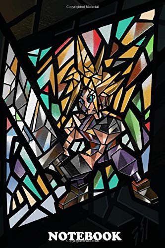 Notebook: Cloud Strife Vitral , Journal for Writing, College Ruled Size 6" x 9", 110 Pages
