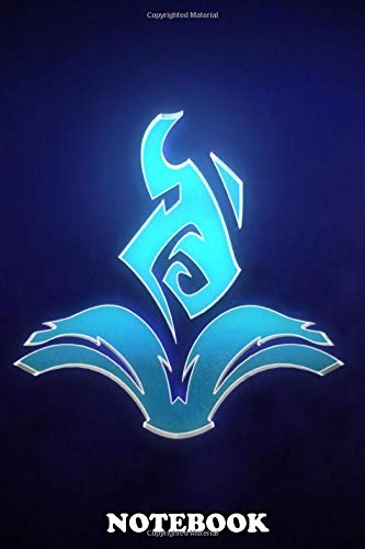 Notebook: Emblem Of The Mages , Journal for Writing, College Ruled Size 6" x 9", 110 Pages