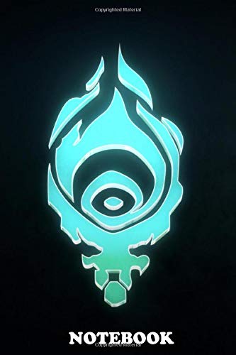 Notebook: Emblem Of The Shadow Isles , Journal for Writing, College Ruled Size 6" x 9", 110 Pages