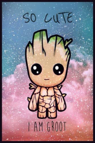 Notebook: Groot Journal Workbook for Adults Girls Kids Teens Students for Writing Notes Perfect Gift For Any Occasion V14