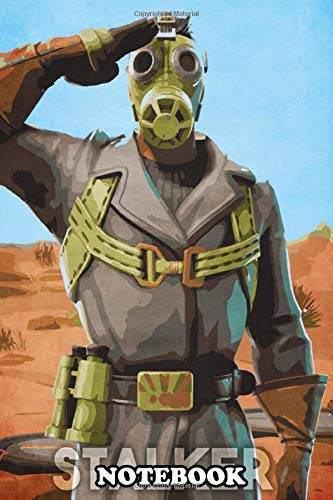 Notebook: Stalker , Journal for Writing, College Ruled Size 6" x 9", 110 Pages