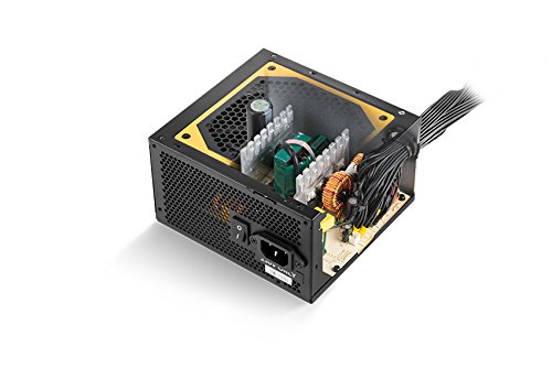 Nox Urano VX 650W -NXURVX650BZ- Fuente de alimentación 650W, certificado 80 PLUS Bronze, ventilador 120mm con control PMW, cables planos extralargos, color negro