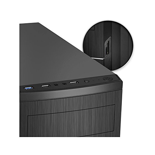 Nox Virtus - NXVIRTUS - Caja PC, Micro-ATX, USB 3.0, Color Negro