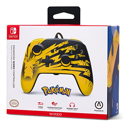 NSW EnWired Controller Lightning Pikachu