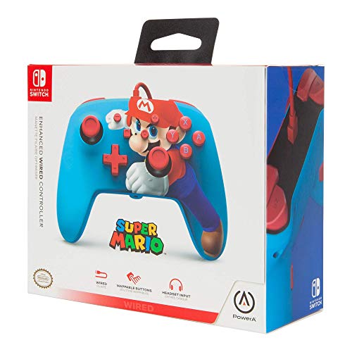 NSW EnWired Controller Mario Punch