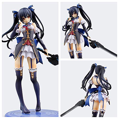 Nuevo 21cm Anime japonés Hyperdimension Neptunia-Noire Pretty Girls Anime PVC Figuras de acción Juguetes Figura Juguete Coleccionables Decoraciones Regalos dibujos animados Modelo personaje Estatua Re