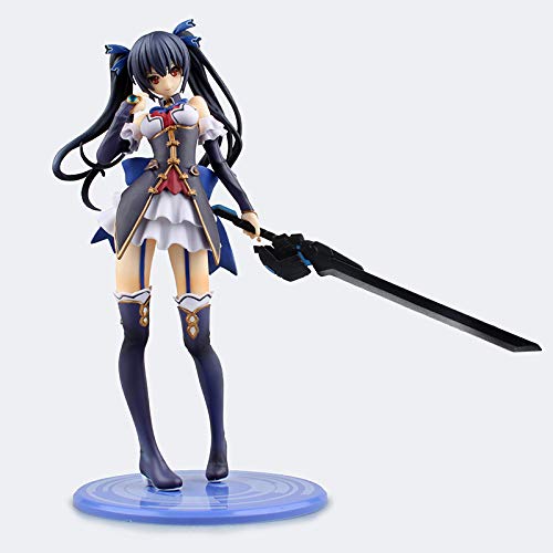 Nuevo 21cm Anime japonés Hyperdimension Neptunia-Noire Pretty Girls Anime PVC Figuras de acción Juguetes Figura Juguete Coleccionables Decoraciones Regalos dibujos animados Modelo personaje Estatua Re