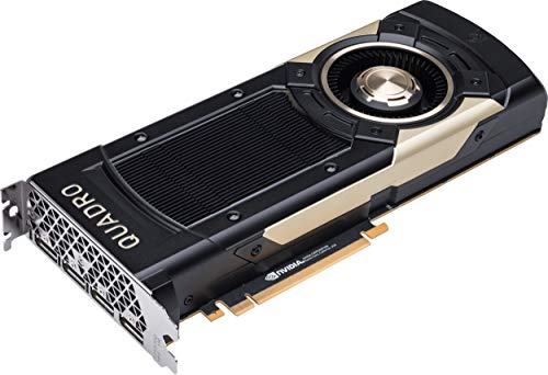 NVIDIA Quadro GV100 Quadro GV100 - Tarjeta gráfica (32 GB, PCIe 3.0 x16, 4 x DisplayPort, para Workstation Z4 G4 (1000 W, 750 W), Z8 G4