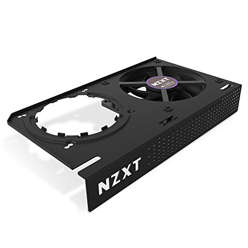 NZXT Kraken G12 - Kit de montaje de GPU para AIO serie Kraken X - Enfriamiento mejorado de la GPU - Compatibilidad de GPU AMD y NVIDIA - Enfriamiento activo para VRM, negro