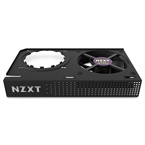 Nzxt KRAKEN G12 - Kit de montaje de GPU para refrigeradores líquidos todo en uno de la serie Kraken X - Compatibilidad con GPU AMD y NVIDIA - Refrigeración activa para VRM - Negro