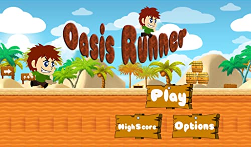 Oasis Runner - Run and Jump Endless Platform Game