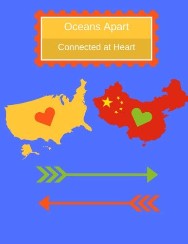 Oceans Apart Connected At Heart: 8.5 x 11 ESL Teacher Notebook