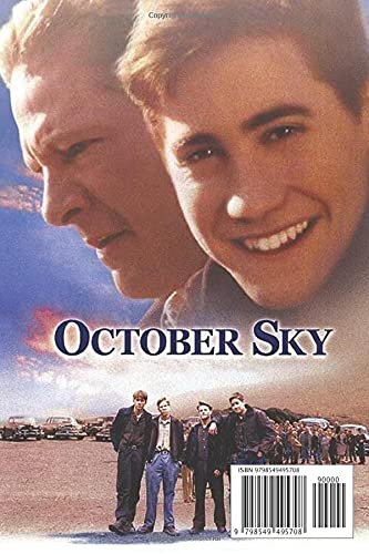 October Sky Notebook: - 110 Pages, In Lines, 6 x 9 Inches