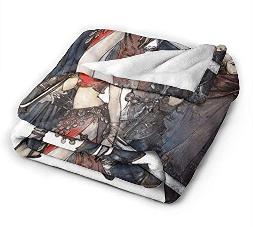 Octopath Traveler - Manta de Microfibra Ultra Suave para viajeros, Manta de Franela cálida, sofá Cama de Felpa para decoración del hogar, 31.49x59