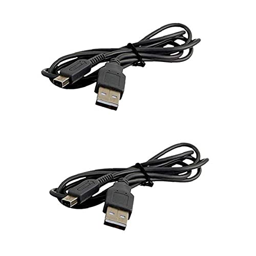 ODOUKEY-Cable USB Cable Cargador para 3DS de reproducción y Carga de energía Cable de Recarga para Nintendo 3DS XL Nueva/Nueva 3DS / 3DS XL