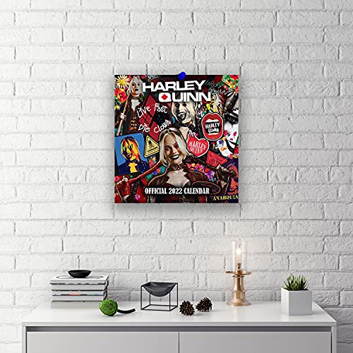 Official Harley Quinn 2022 Calendar - Month To View Square Wall Calendar (The Official Harley Quinn Square Wall Calendar)