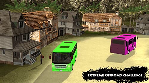 Offroad City Tourist Bus Simulator 3D: Transporte turístico en autobús Conducción de estacionamiento Racing Simulación Transporter Adventure Mission Games Gratis para niños 2018