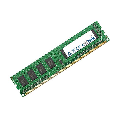 OFFTEK 4GB Memoria RAM de Repuesto para ASUS Sabertooth 990FX R3.0 (DDR3-10600 - Non-ECC) Memoria para la Placa Base