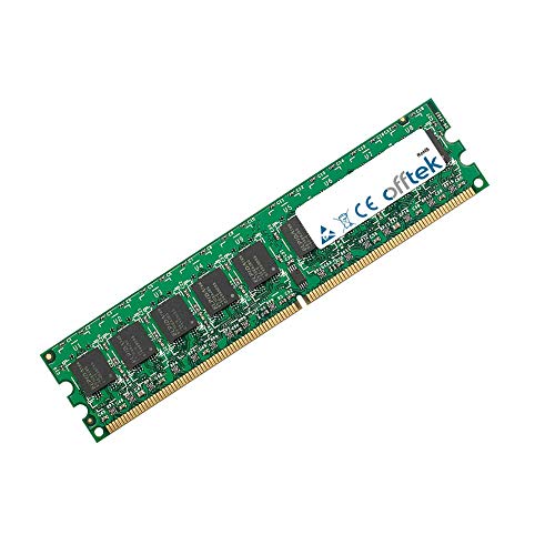 OFFTEK 512MB Memoria RAM de Repuesto para Gigabyte GA-P35-DS3L (Rev 1.0) (DDR2-5300 - ECC) Memoria para la Placa Base